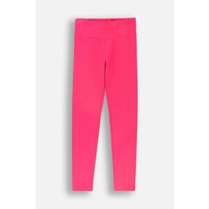 Coccodrillo leggins copii culoarea roz, neted, EVERYDAY GIRL imagine