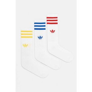 adidas Originals sosete 3-pack culoarea alb, IX7504 imagine