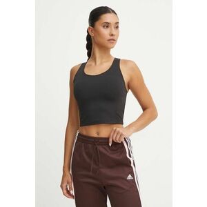 adidas Performance top de yoga All Me culoarea negru, IT2726 imagine