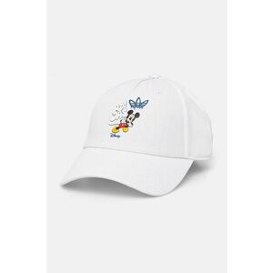 adidas Originals șapcă de baseball din bumbac BASEBALL CAP culoarea alb, cu imprimeu, IY6693 imagine