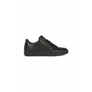 Geox Pantofi culoarea negru, cu toc plat imagine