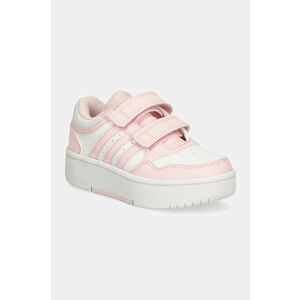 adidas Originals sneakers pentru copii HOOPS 3.0 BOLD CF C culoarea roz, IG6974 imagine