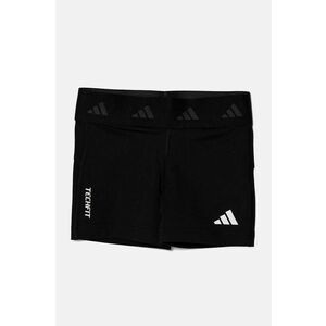 adidas pantaloni scurti copii JG TF SH LEG culoarea negru, cu imprimeu, JF3747 imagine