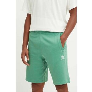 adidas Originals pantaloni scurti din bumbac culoarea verde, IY8519 imagine