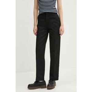 Dickies pantaloni femei, drept, high waist imagine