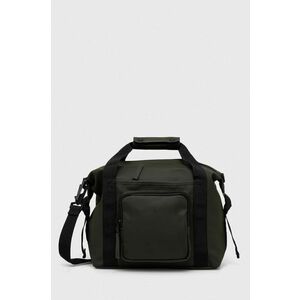 Rains geanta 14230 Weekendbags culoarea verde imagine