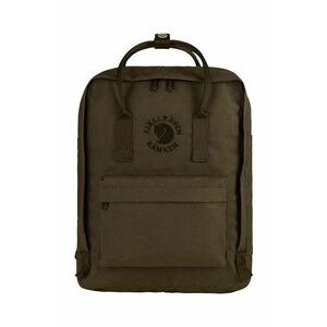 Fjallraven rucsac Re-Kanken culoarea verde, mare, neted imagine