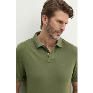 Pepe Jeans polo de bumbac culoarea verde, neted imagine