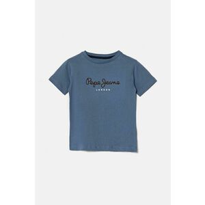 Pepe Jeans tricou de bumbac pentru copii NEW ARTN cu imprimeu, PB503920 imagine