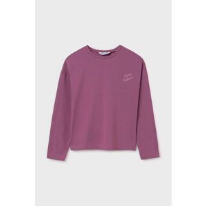 Mayoral Longsleeve copii culoarea violet, cu imprimeu imagine