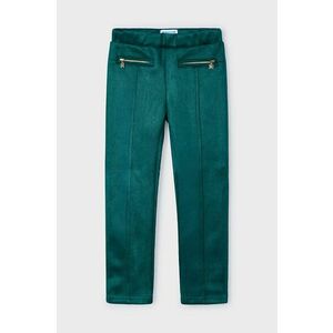 Mayoral pantaloni copii culoarea verde, neted, 4545 imagine