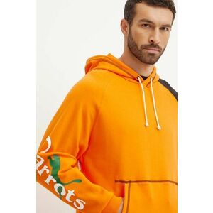 Puma bluza PUMA X CARROTS Graphic Hoodie TR barbati, culoarea portocaliu, cu glugă, modelator, 627445 imagine