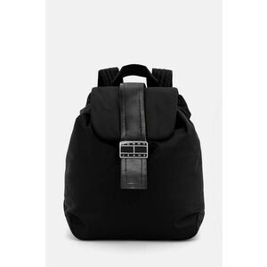 Tommy Jeans rucsac femei, culoarea negru, mare, neted, AW0AW16514 imagine