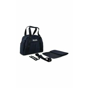 BOSS geanta culoarea negru, mic, cu imprimeu, J51613 imagine