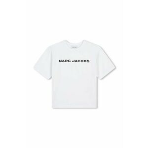 Marc Jacobs tricou de bumbac pentru copii culoarea alb, cu imprimeu, W60317 imagine