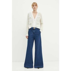 Blugirl Blumarine jeansi femei, culoarea albastru marin, RF4084.D4448 imagine