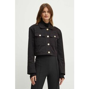 MICHAEL Michael Kors geaca femei, culoarea negru, de tranzitie imagine