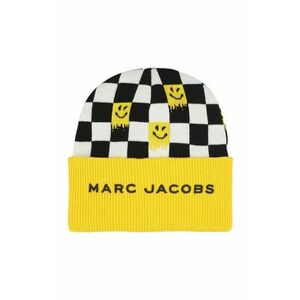 Marc Jacobs caciula din lana pentru copii culoarea galben, W60350 imagine