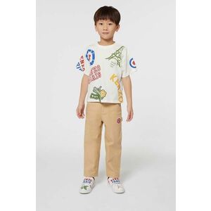 Kenzo Kids tricou copii culoarea alb, modelator imagine