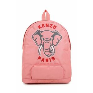 Kenzo Kids ghiozdan copii culoarea roz, mare, cu imprimeu, K60603.G imagine