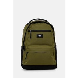 Vans rucsac culoarea verde, mare, neted, VN0A4MPHCIB1 imagine