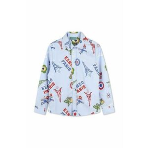 Kenzo Kids camasa de bumbac pentru copii K60806 imagine