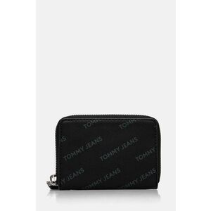 Tommy Jeans portofel femei, culoarea negru, AW0AW16490 imagine