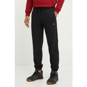 Puma pantaloni de trening F1 ESS Sweatpants culoarea negru, cu imprimeu, 625729 imagine