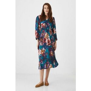 Medicine rochie midi, evazati imagine