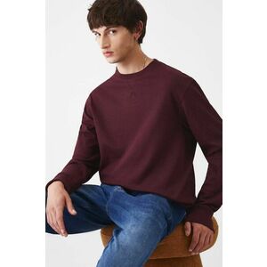 Medicine longsleeve barbati, culoarea bordo, neted imagine