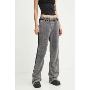 Diesel pantaloni de trening AWSB-DELANEY-HT51 culoarea gri, neted, A15440.0BNDC imagine