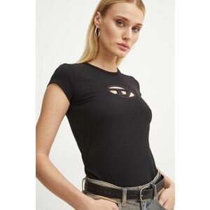 Diesel tricou T-ANGIE femei, culoarea negru, A06268.0AFAA imagine