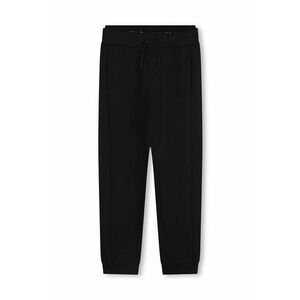 Karl Lagerfeld pantaloni de trening pentru copii culoarea negru, neted imagine