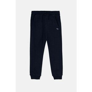 Abercrombie & Fitch pantaloni de trening pentru copii culoarea albastru marin, neted, KI234-4057 imagine