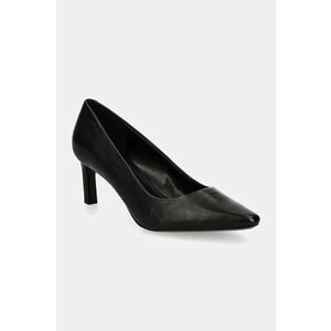 Dkny stilettos de piele Charlie culoarea negru, K3496787 imagine