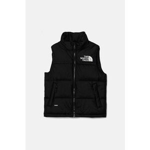 The North Face vesta de puf pentru copii TEEN 1996 RETRO NUPTSE VEST culoarea negru, NF0A8A4BJK31 imagine