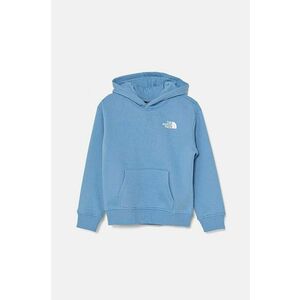 The North Face bluza copii VERTICAL GRAPHIC OVERSIZED HOODIE cu glugă, cu imprimeu, NF0A89HD3O41 imagine