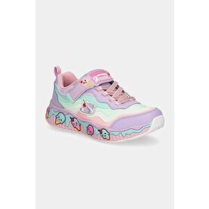 Skechers sneakers pentru copii SUNDAE SWEETIES culoarea violet, 303625L imagine