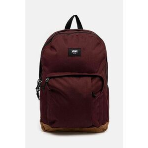 Vans rucsac culoarea bordo, mare, neted, VN000HRH4QU1 imagine