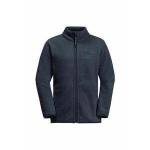 Jack Wolfskin bluza copii culoarea albastru marin, neted, 1610471 imagine