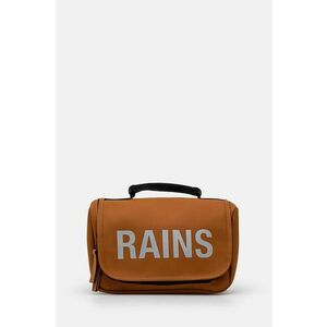 Rains portfard Texel Wash Bag W3 culoarea maro, 16310-63 imagine