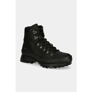 Common Projects bocanci de piele Hiking Boot barbati, culoarea negru, 2454 imagine