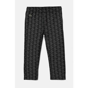 Lacoste pantaloni de trening pentru copii culoarea negru, modelator, XJ1232 imagine