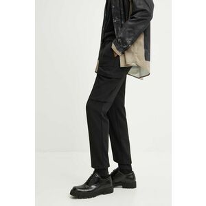 Diesel pantaloni P-DRAKE barbati, culoarea negru, A15491.0NKBL imagine