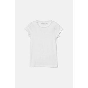 Abercrombie & Fitch tricou copii culoarea alb, KI239-4128 imagine