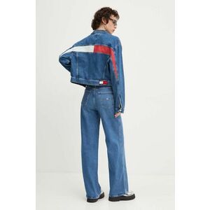 Tommy Jeans geacă din denim femei, de tranziție, DW0DW18207 imagine