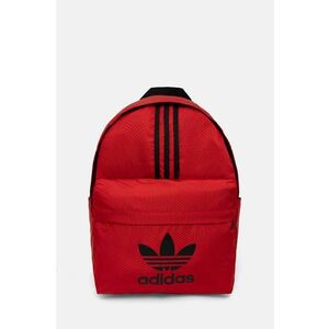 adidas Originals rucsac Adicolor culoarea rosu, mare, cu imprimeu, JE4034 imagine