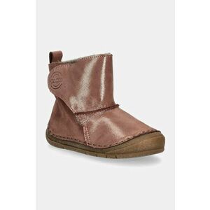 Froddo ghete de zapada din piele pentru copii PAIX UP WINTER BOOTS culoarea auriu, G2160082 imagine