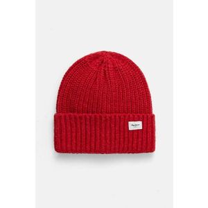 Pepe Jeans caciula WENEBA HAT culoarea rosu, din tricot gros, PL040355 imagine