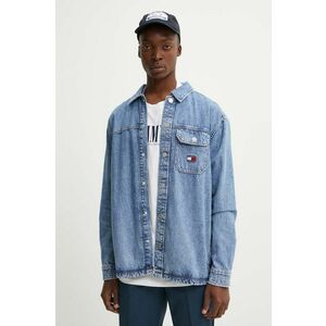 Tommy Jeans camasa barbati, cu guler clasic, relaxed, DM0DM19527 imagine